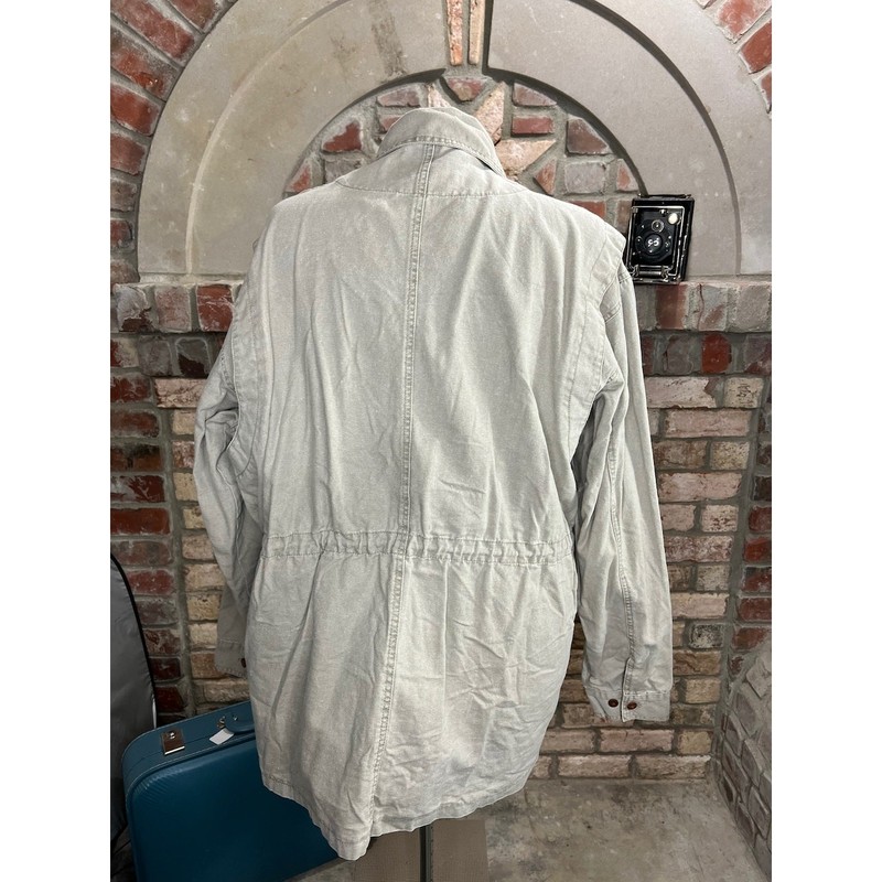 utility jacket vintage safari style khaki gallery