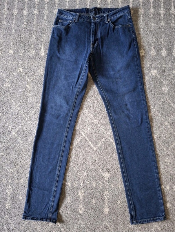 American Tall Jeans Mens 34×36 Carman Tapered Stretch *Fit 32×36*