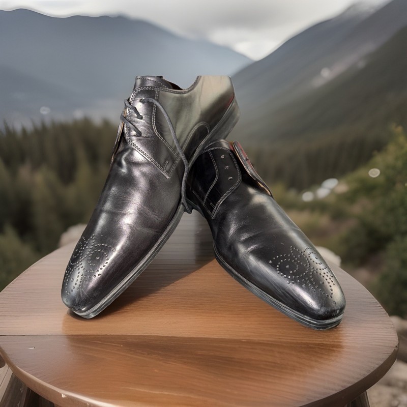 magnanni mens shoes sz 10.5 Black