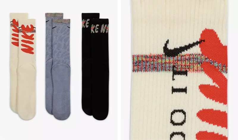 Nike Everyday Plus Cushioned Crew Socks REFLECTIVE (3 Pairs) DQ9168-902 gallery