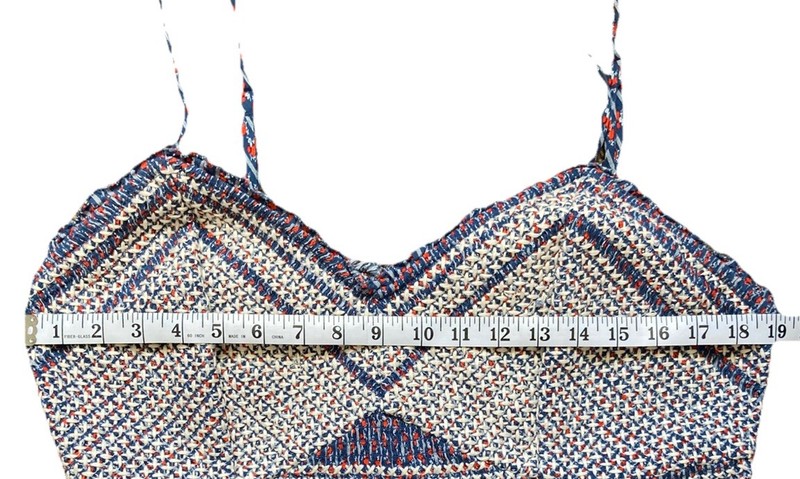 Old Navy Dress Red White Blue 4th of July Adjustable Spaghetti Straps Pockets gallery