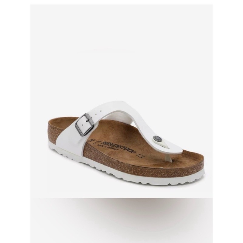 Birkenstock Gizeh Size 38 In White