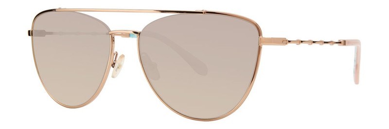 Lilly Pulitzer Corsica Sunglasses Sun Glasses Rose Gold Authentic New 56mm Women