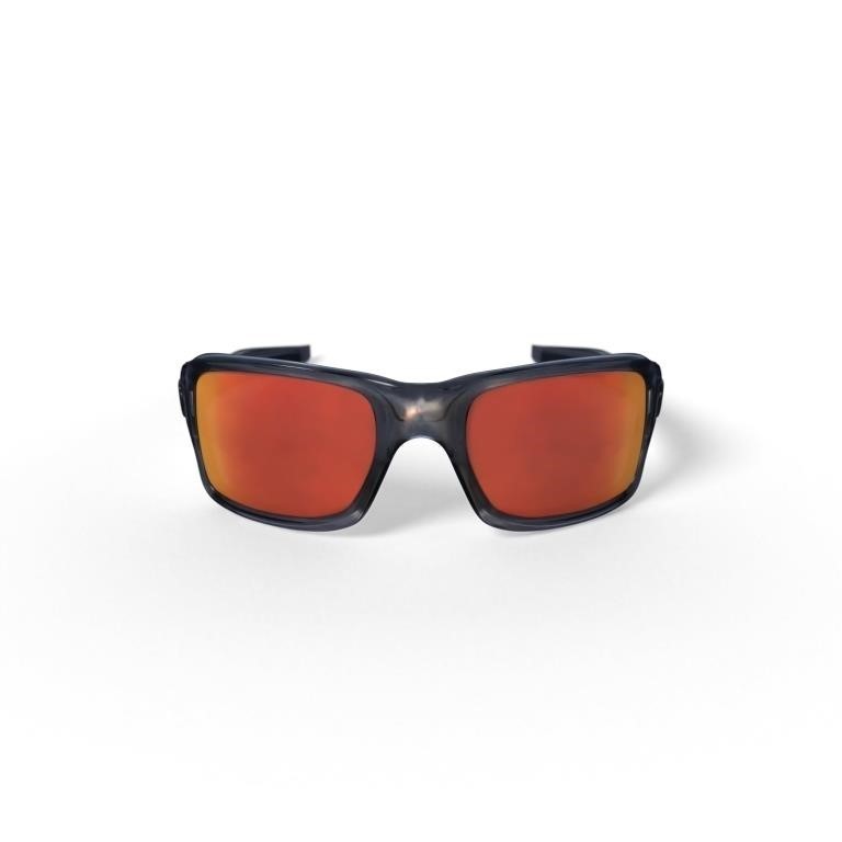 Oakley Turbine POLARIZED Sunglasses OO9263-5763 Grey Ink W/ PRIZM Ruby Lens NEW gallery