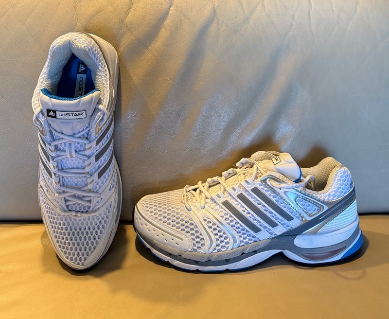 NWOB Men’s Adidas Adistar Control 5 Running Shoes Size 13 Color White JQ4163
