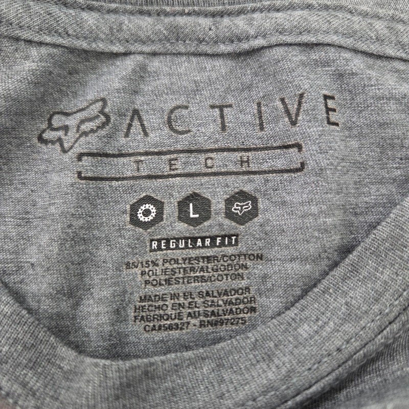 Fox Active Tee Shirt, Size Large gallery