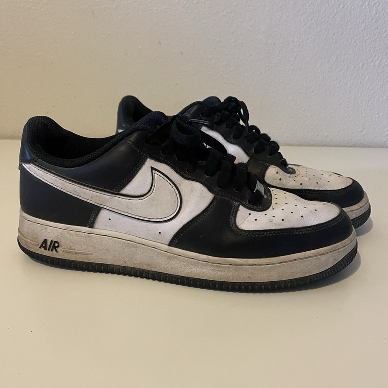 Nike Air Force 1 ’07 Panda Black White Casual Shoes Men’s Size 11.5