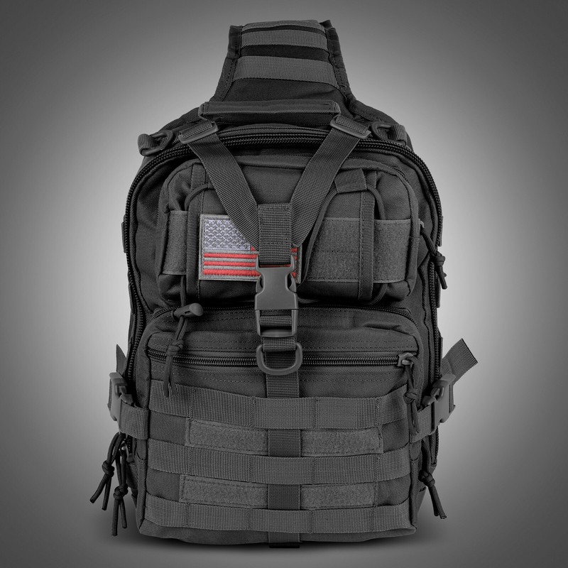 Tactical Sling Bag Pack Range Bag Military Rover Assault Shoulder Backpack Molle gallery