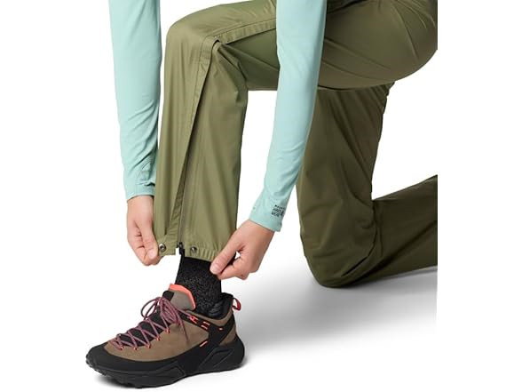 New MOUNTAIN HARDWEAR Threshold PANTS Womens Medium Tall Waterproof Packable NWT gallery