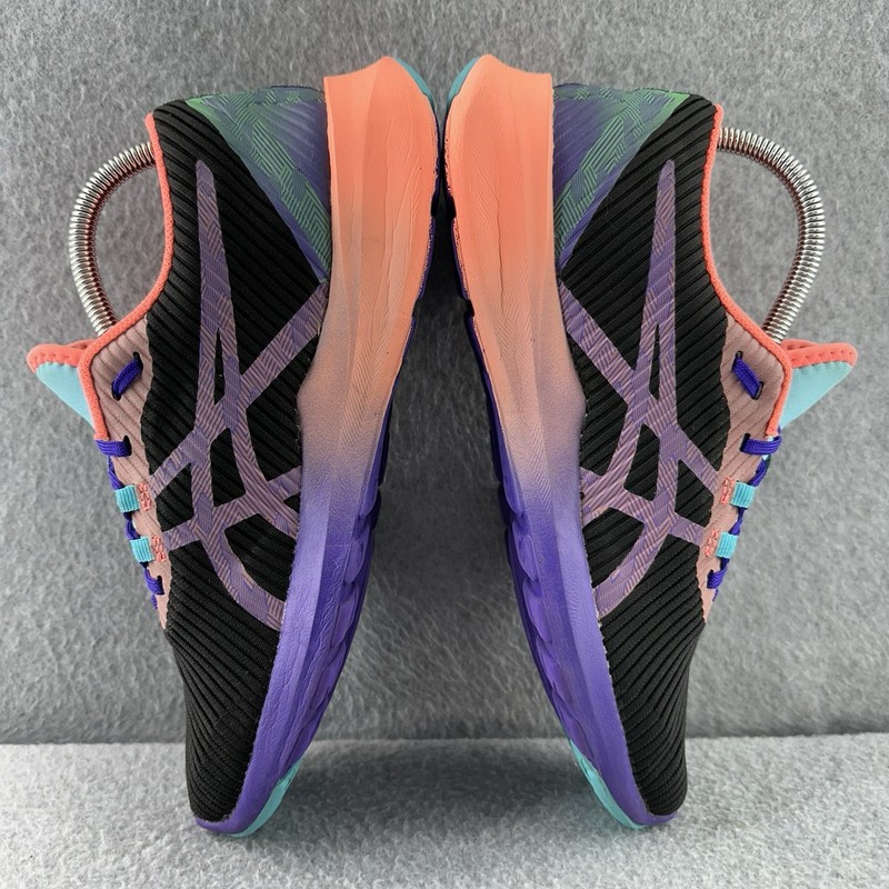 Asics Versablast Women’s Size 8.5 Black Coral Purple Walking Running Shoes gallery