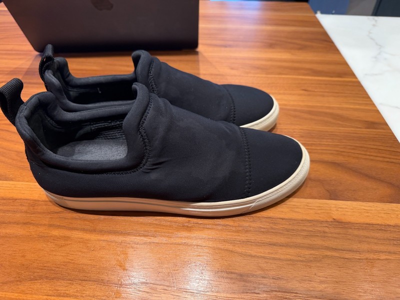 James Perse Los Angeles Men Size 12 Zuma Sneakers Slip On Shoes Black