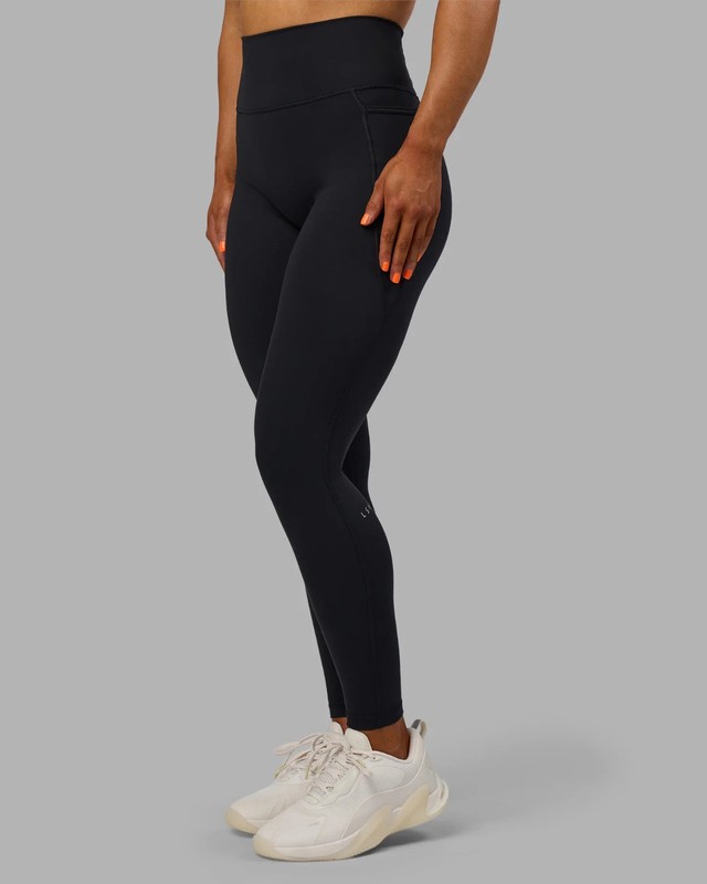 NEW LSKD Fusion Ultra High-Rise Full Length Legging Pockets Size Small – Black