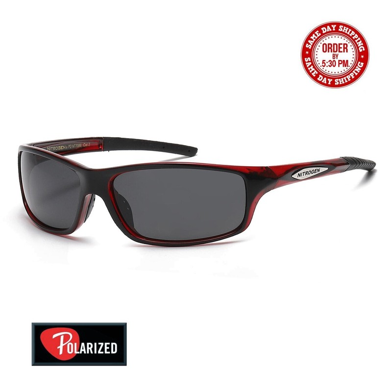 NEW Polarized Men Sport Sunglasses Driving Pilot Fishing Eyewear Wrap Glasses US gallery