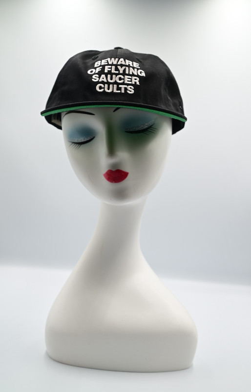 Real Bad Man «Beware of Flying Saucer Cults» Black Adjustable Snapback