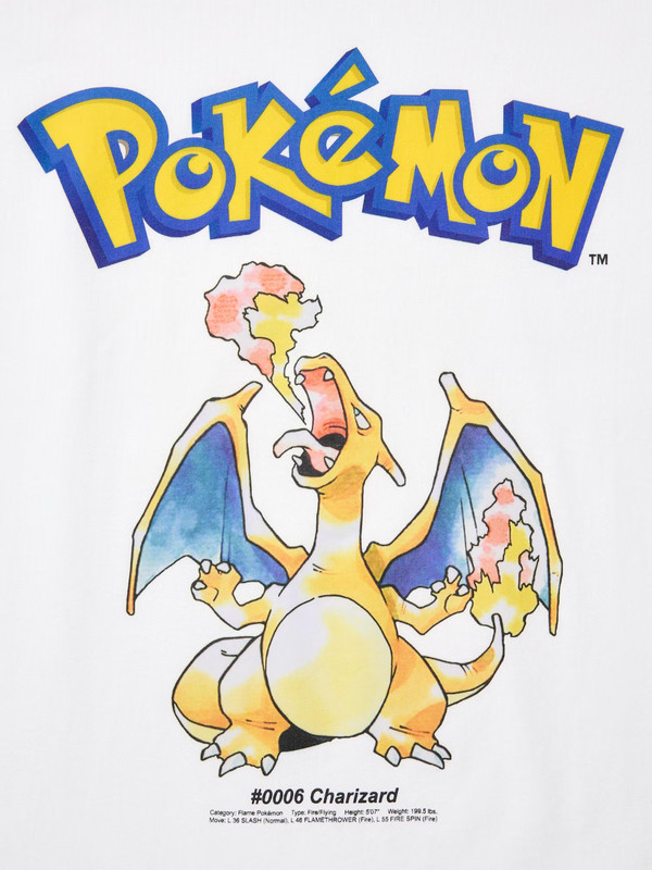 Uniqlo Pokemon UT T-Shirt Charizard White New 30th Anniversary (Size S~XL) gallery