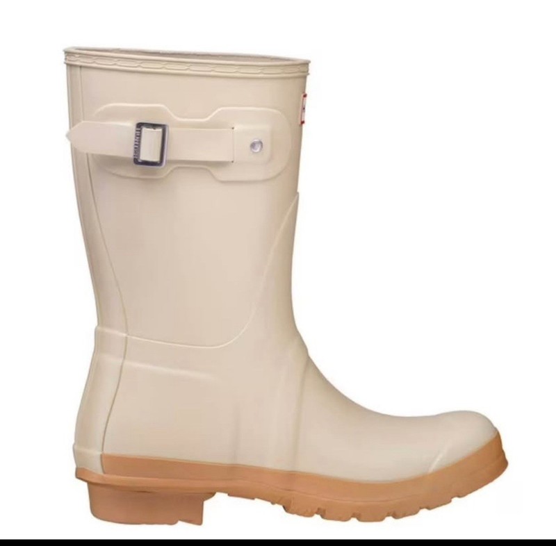 Hunter Rubber Burgundy Rain Snow Boots Size 9