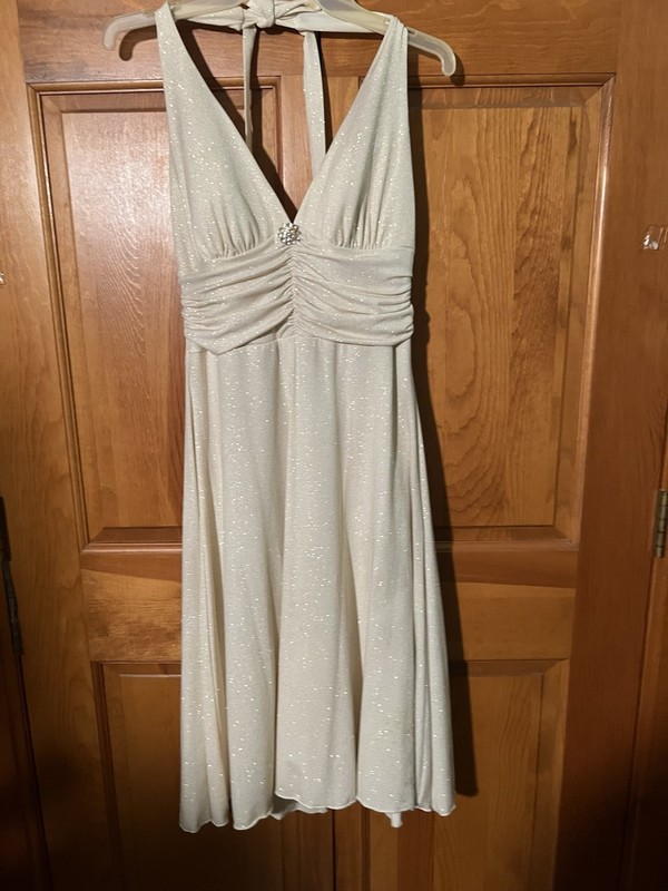 Speechless Halter Sparkle Party Dress