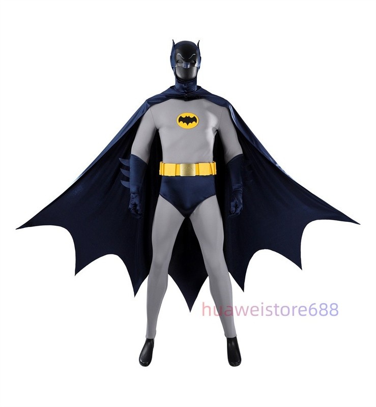 1966 Batman Costume Cosplay Bodysuit ﻿Outfits