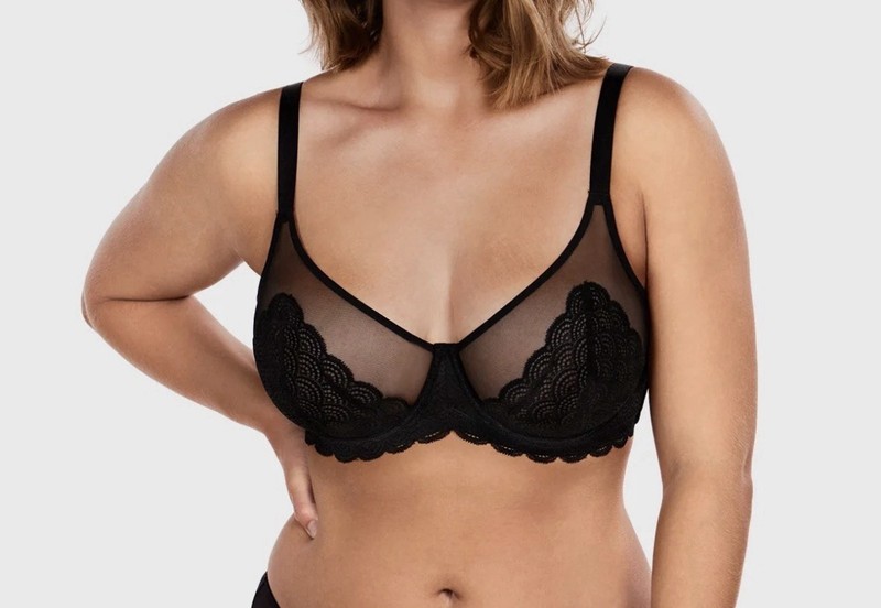 Mermaid Scales Lace Underwire Bra- HSIA 34DD-42DDD gallery