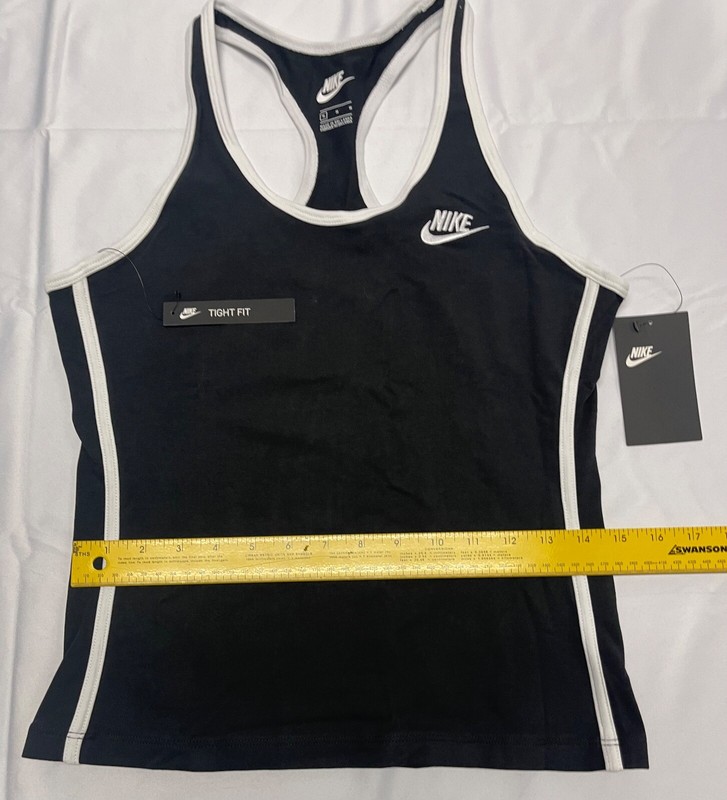 Nike Womens Sports Wear Heritage Tank CJ2464-010 Size M gallery