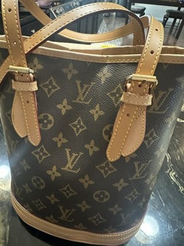 For Louis Vuitton Vachetta Leather Strap Replacement Bucket PM & GM Adjustable gallery