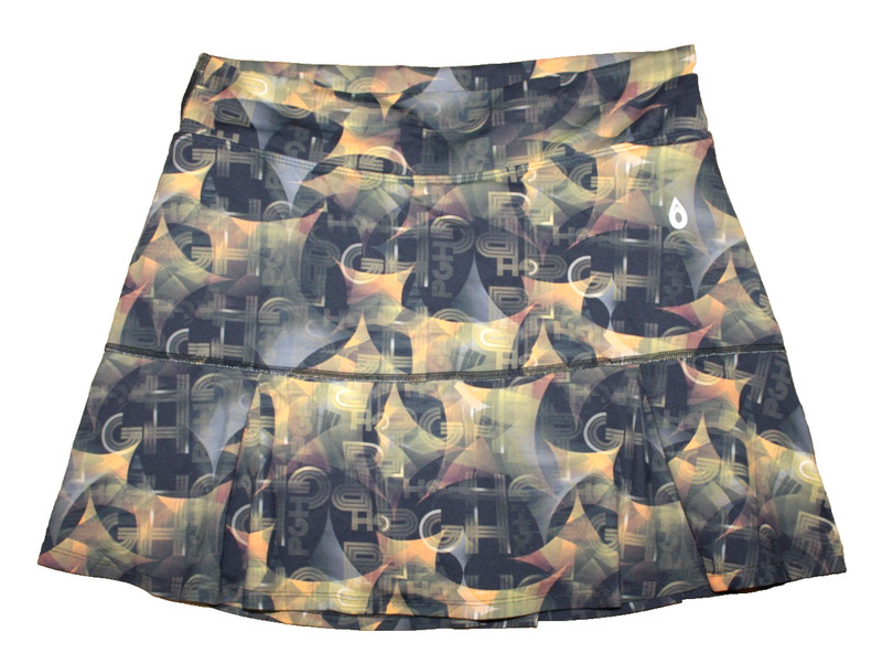 RARE Donajo Dona Jo PITTSBURGH PGH Skort Skirt Women LARGE (2) Active STEELERS