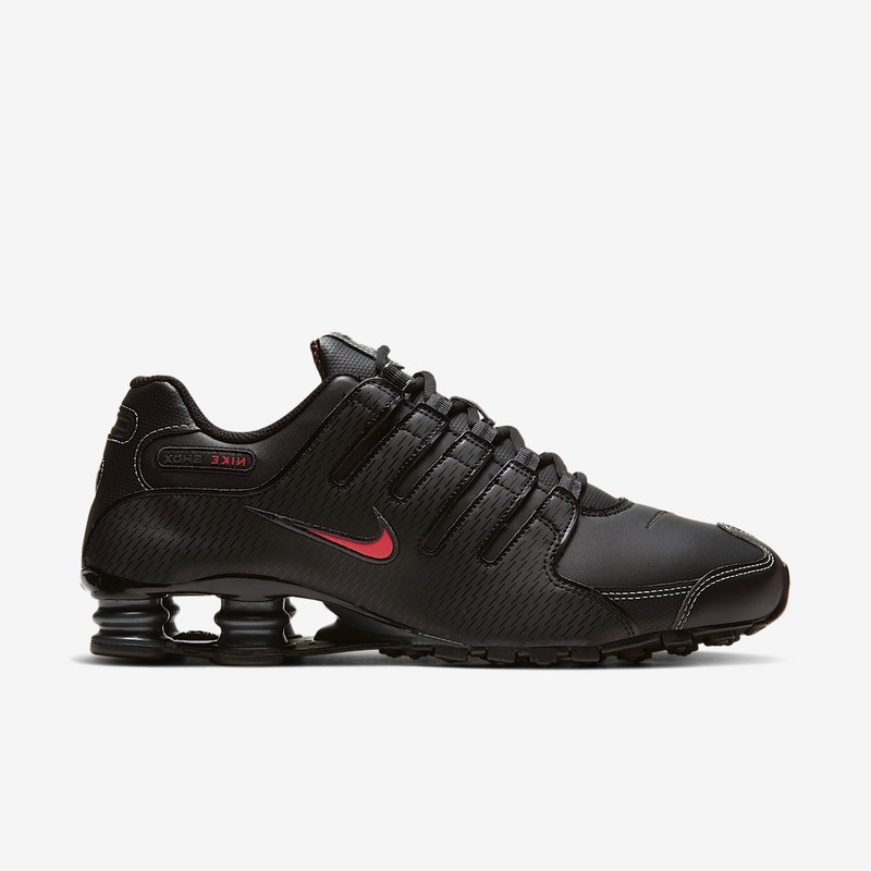 Nike Shox NZ Men’s Shoes Black White Varsity Red 378341 017