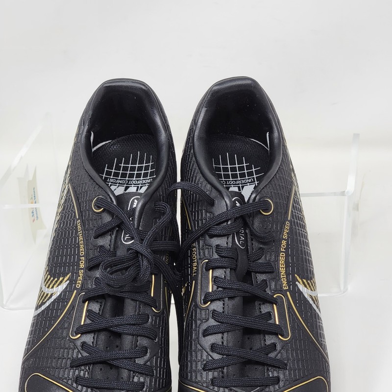 Nike Mercurial Vapor 14 Pro FG Men's Size 5 Black Gold Soccer DJ2869-007 New gallery