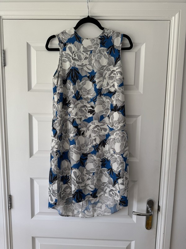 Dorothy Perkins lovely floral Tunic Shift Dress Summer Size uk8 eu36 us4 Holiday