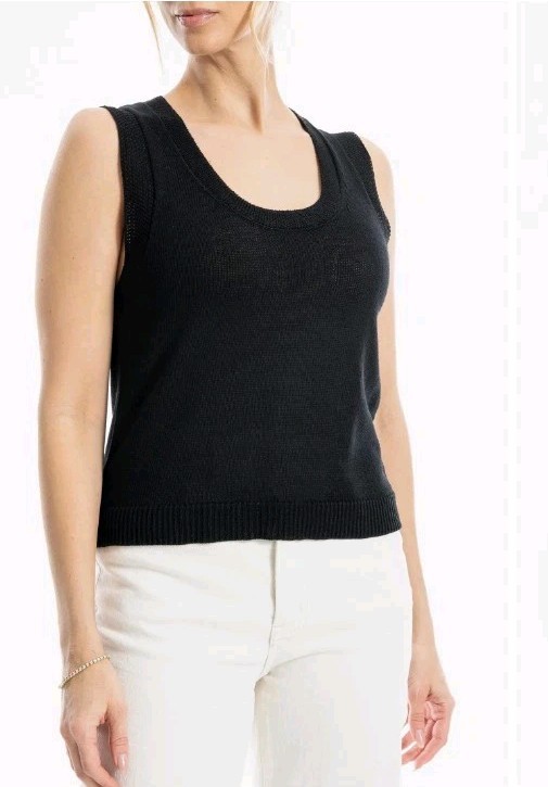 Max Studio kit Shell Top Size XS NWT Black