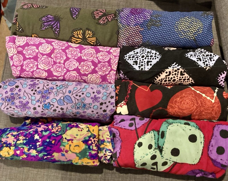 LuLaRoe Women’s Leggings TC LOT OF 8 Pairs