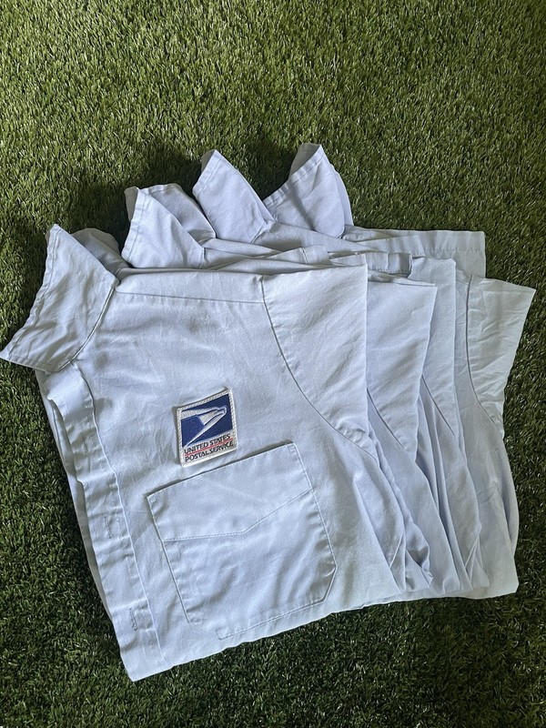 Lot of 4 Medium USPS Shirt Jacs