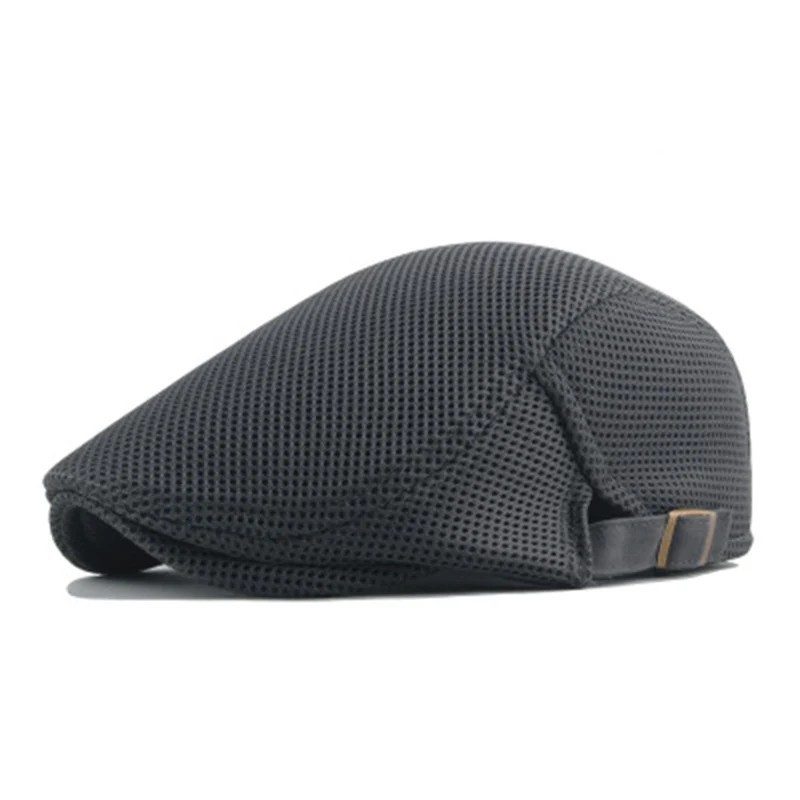 Duck Mesh Summer Gatsby Cap Mens Ivy Hat Golf Driving Sun Flat Cabbie Newsboy gallery