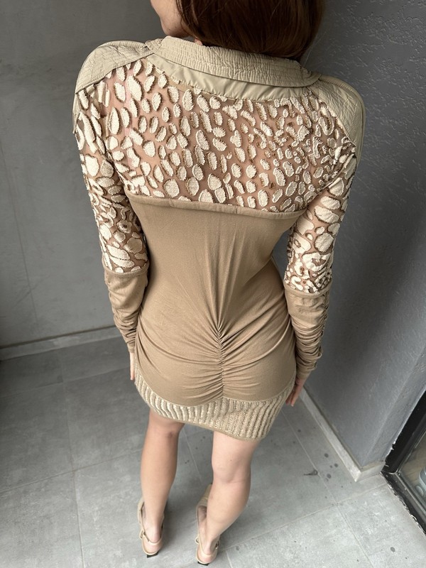 Vintage Rick Owens Style Zaek Avant Garde Womens dress Sz S gallery