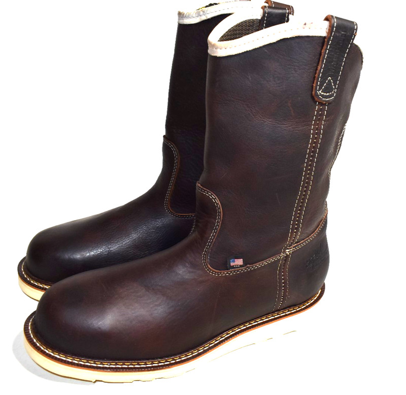 Thorogood 10.5 2E SOFT ROUND Toe Waterproof Pull-On Wellington BOOT 814-4939