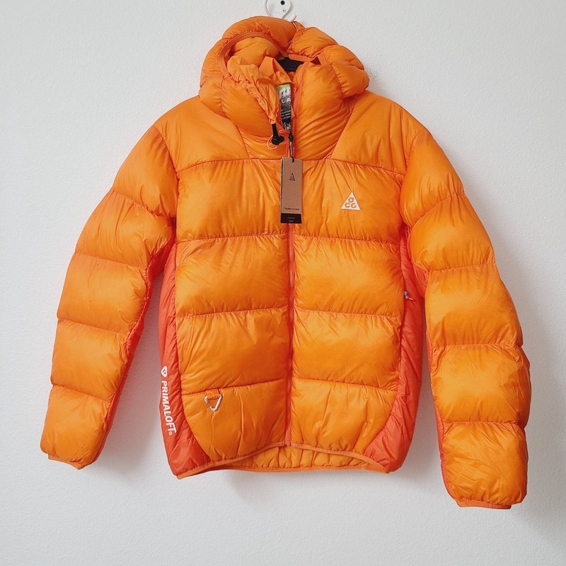 Nike ACG Therma-Fit ADV Lunar Lake Puffer Jacket DH3070-819 Size M Orange