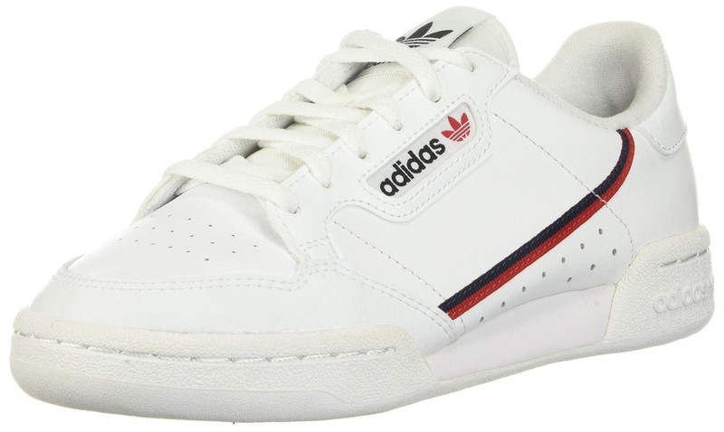 adidas Baby Unisex Originals Continental 80 G28218 White/Scarlet/Collegiate Navy