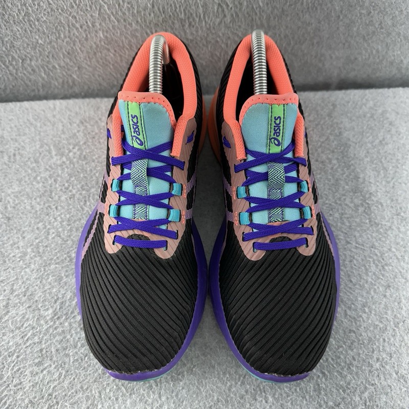 Asics Versablast Women’s Size 8.5 Black Coral Purple Walking Running Shoes gallery