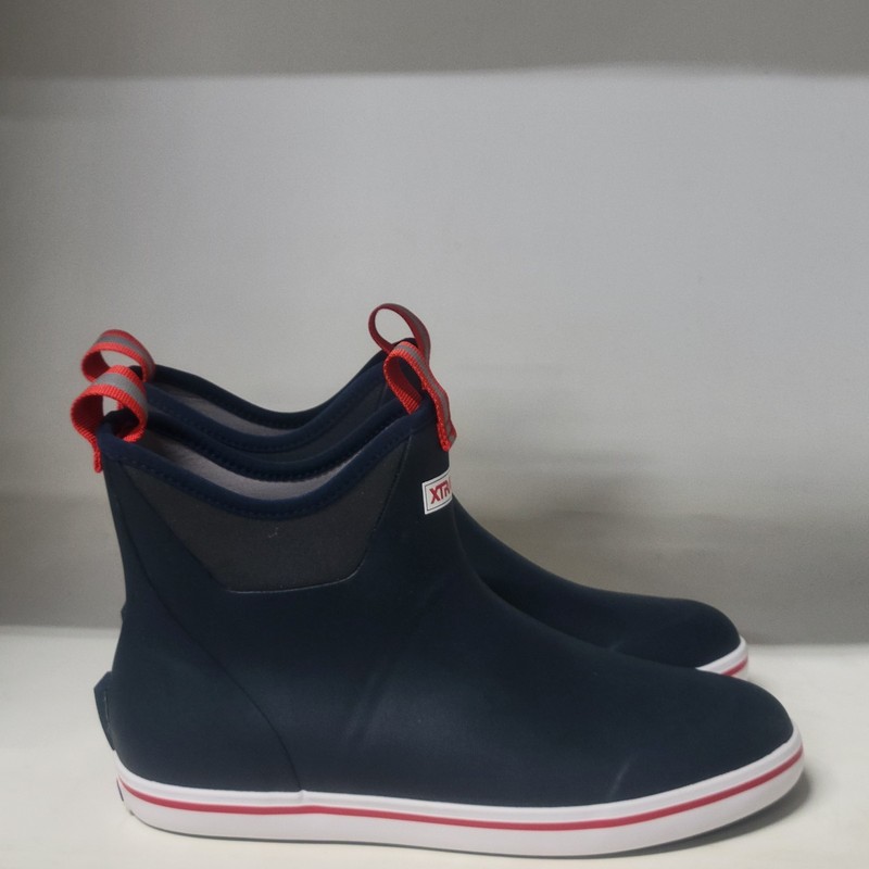Xtratuf Ankle Deck Boot Navy Mens Size 11M