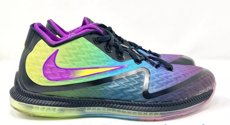 2015 Nike Zoom Field General Black Purple Volt Lagoon Blue 749310-057 sz 11