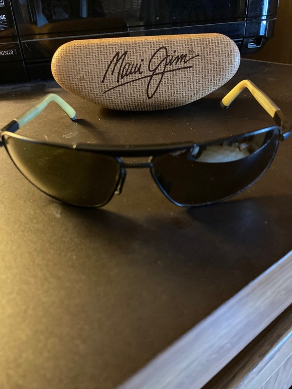 Maui Jim Keanu MJ-271-2M Sunglasses Matte Black 64-15-130 w/case NO SCRATCHES!