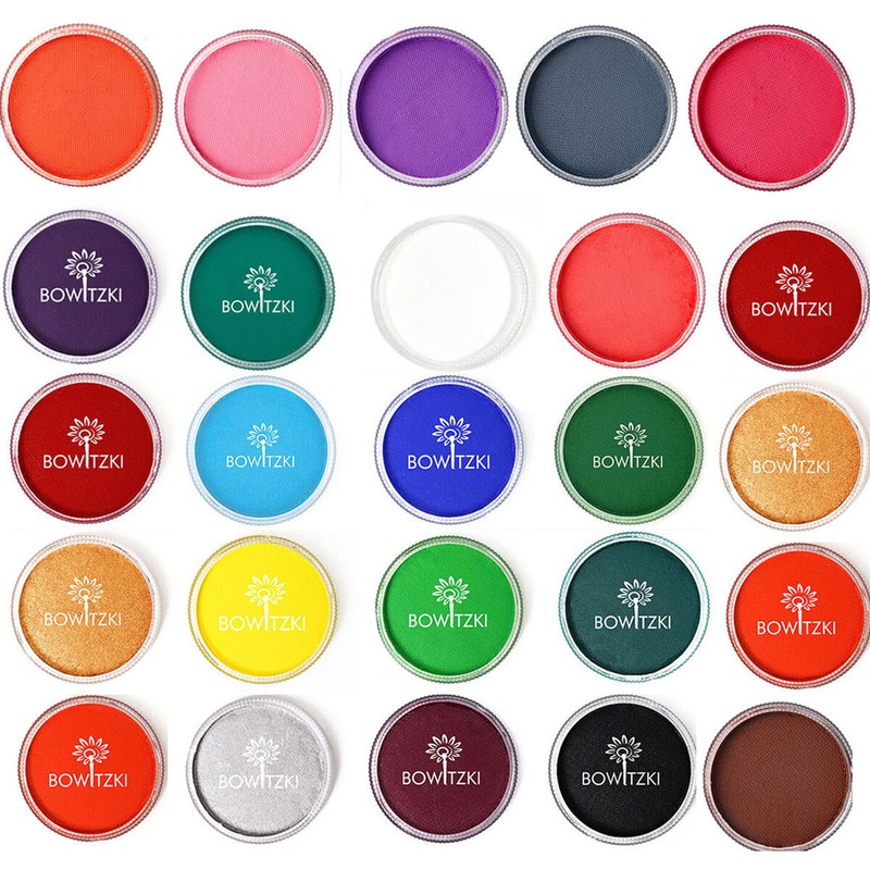 Bowitzki Professional Face Paint Body Paint Water Based Face painting Makeup 30g gallery