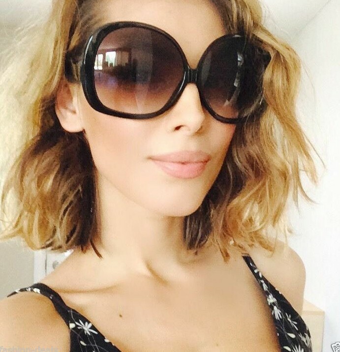 XXL OVERSIZED «LORENA Women Sunglasses Round Super Big HUGE GAFAS SHADZ