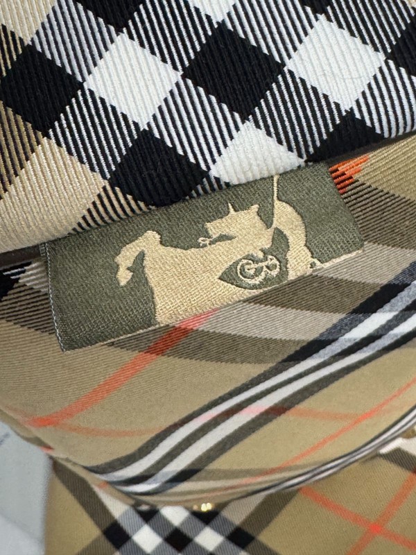 Burberry Women's Beige Small Leather Canvas Check Shopping Tote Bag gallery