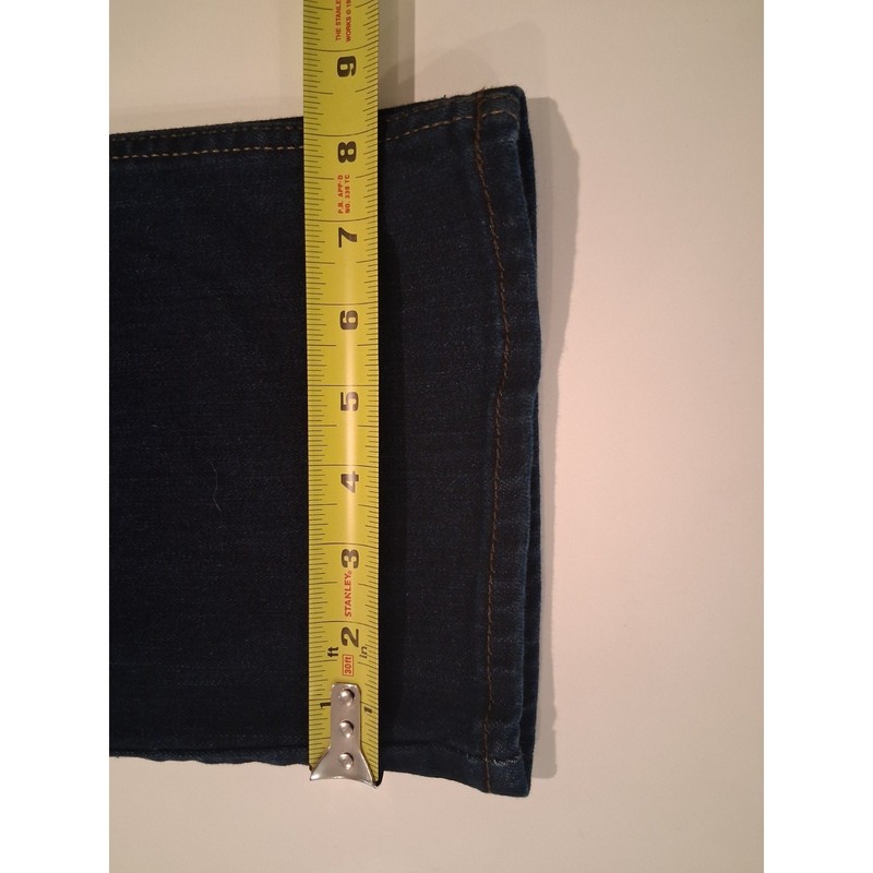 Lee Plus Size 24WP Jeans Womens Regular Fit Straight Leg Dark Wash Stretch 24W gallery