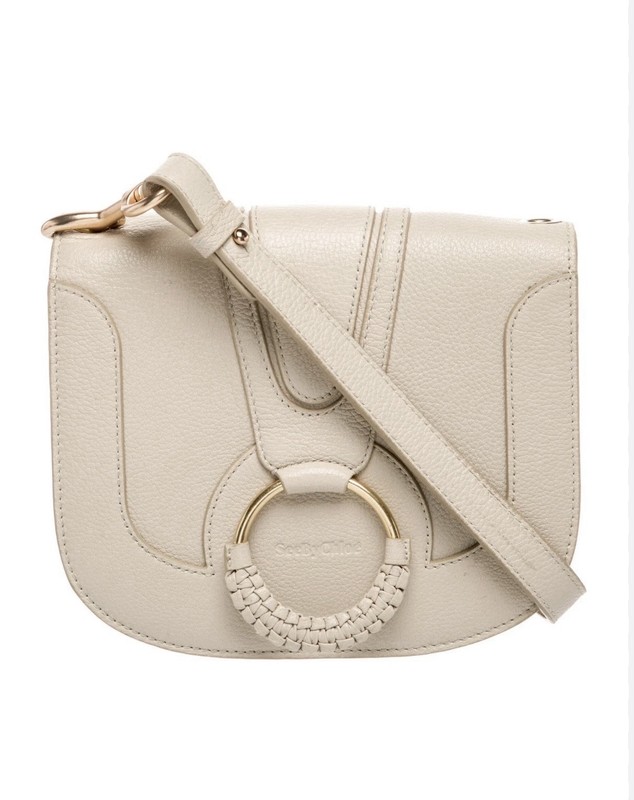 See By Chloe Hana Cement Beige Crossbody Bag NWT