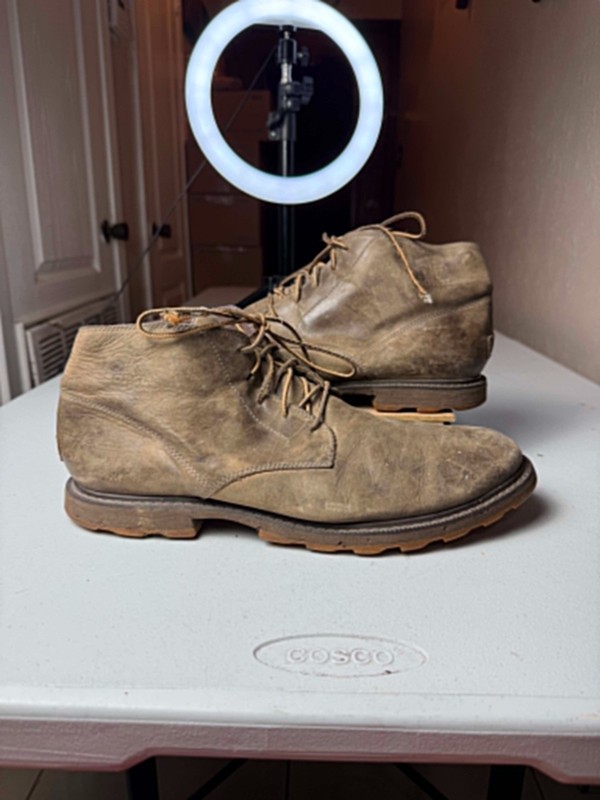 Sorel Madson II Chukka WP Men’s 12 Leather Waterproof Boots Tobacco Brown Patina