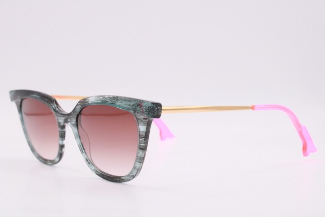 NEW FACE A FACE BOCCA KAHLO 1 COL 1048 BLUE PINK GOLD AUTHENTIC SUNGLASSES 53-20