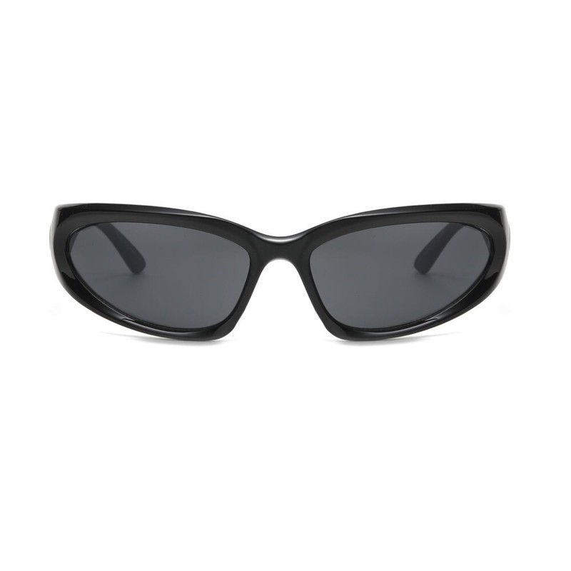 Trendy Women Sunglasses Outdoor Beach Shades Black White Blue Gray Red Silver gallery