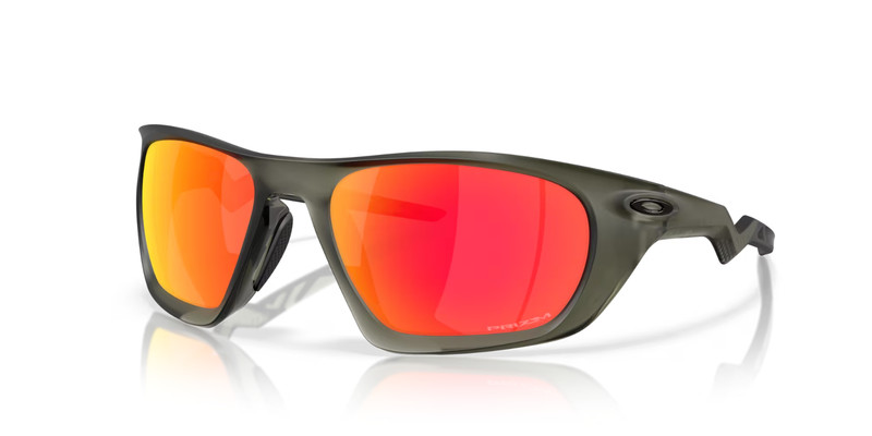 NEW Oakley LATERALIS Matte Olive Ink PRIZM Ruby Lens Sunglass OO9431-04
